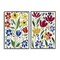Stupell Industries Scandinavian Wild Flowers 2pc Framed Giclee Set, design by Annabelle Hall